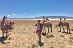 2D,1N Gobi desert and Old city Kharkhorum stay with Nomadic family - 9:00 AM Pickup and the Semi-Gobi Sand Dunes Day 1