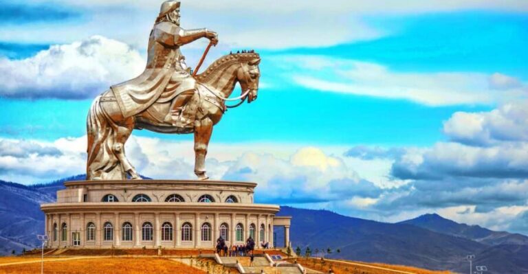From Ulaanbaatar: Genghis Khan Statue NationalPark CamelRide - The Included Fun: Camel Ride and Holding a Hunting Eagle